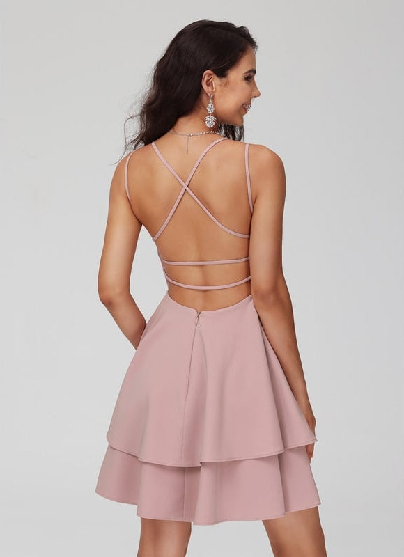 Robe Trapèze Rêve De Rose - gallery 5
