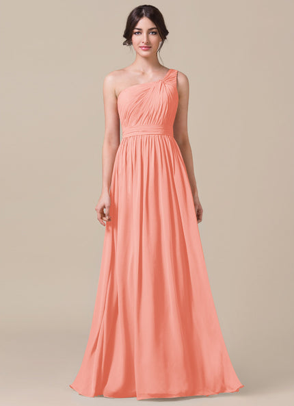 Robe Trapèze Asymétrique Beige