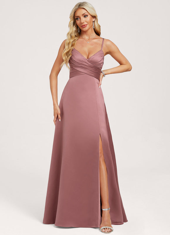 Robe Satin Trapeze