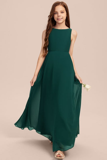 Robe Trapèze Bleu Doux Éclat - gallery 3