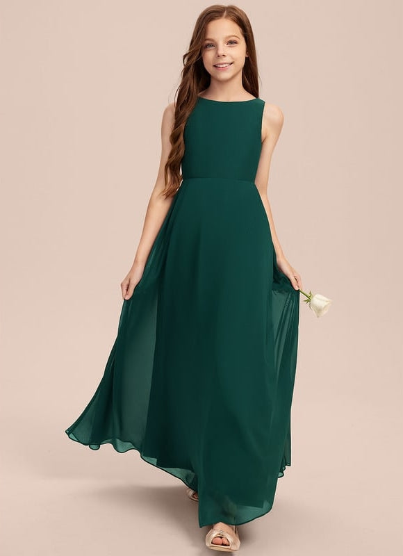 Robe Trapèze Bleu Doux Éclat - gallery 3