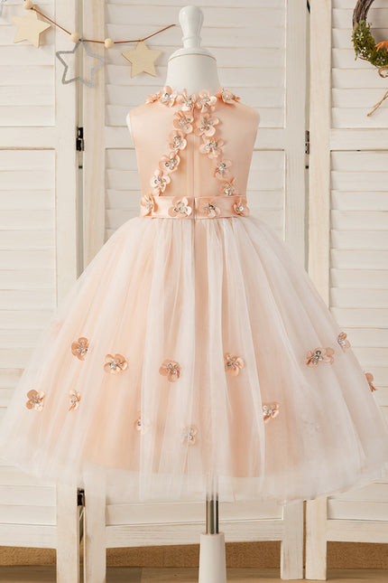 Robe Trapèze Satinée Enfant - gallery 9