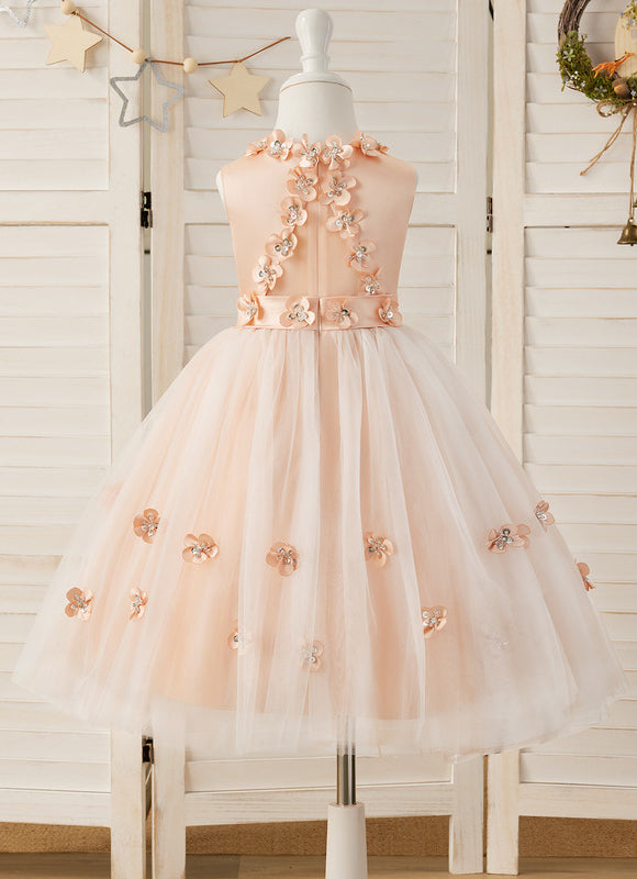 Robe Trapèze Satinée Enfant - gallery 9