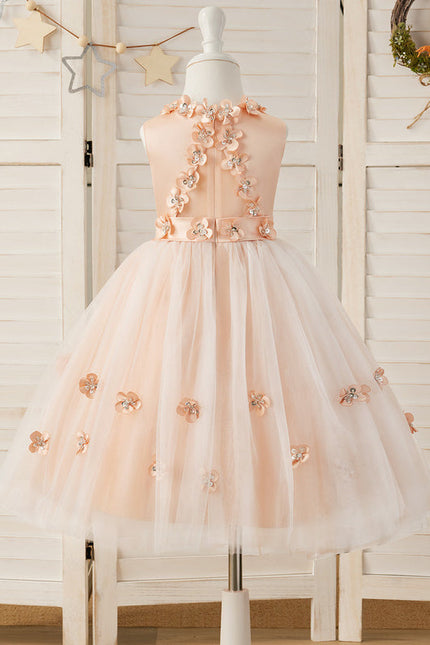 Robe Trapèze Satinée Enfant - gallery 9