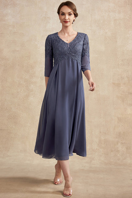Robe Trapèze Sérénité Grise
