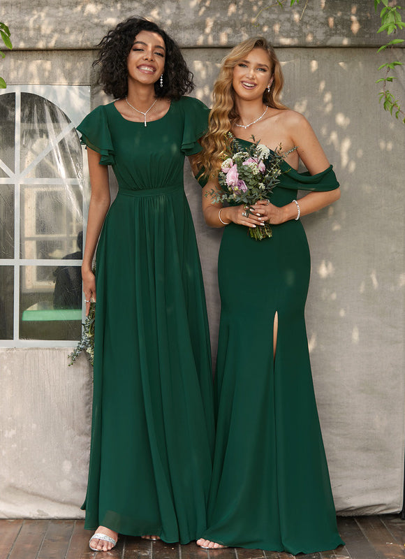 Robe Trapèze Élégance Aquatique - gallery 2