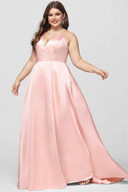 Robe Trapèze Satin Royal - gallery 8