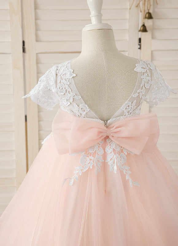 Robe Trapèze Rose Douceur - gallery 9
