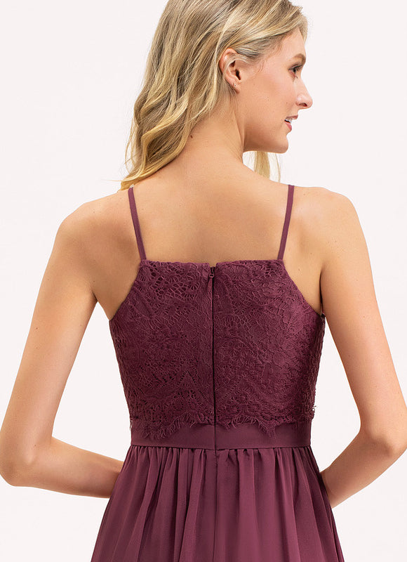 Robe Trapèze Élégance Bordeau - gallery 5