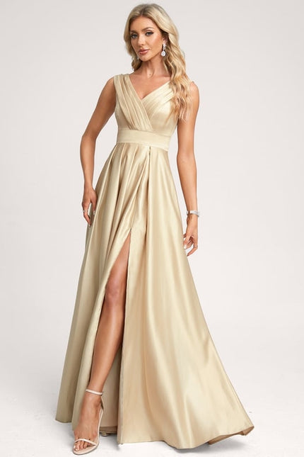 Robe Satin Trapeze - gallery 2