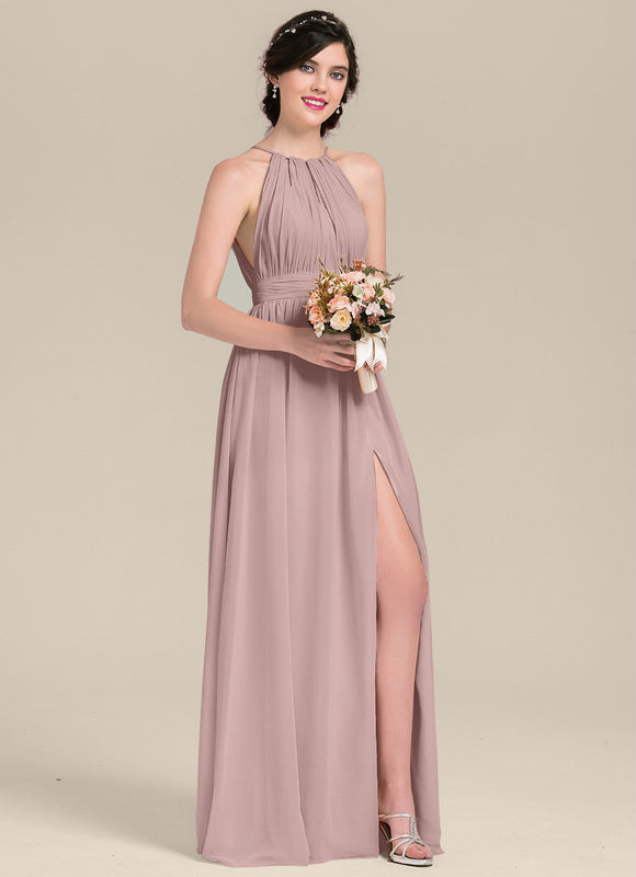 Robe Trapèze Cascade Satinée - gallery 1
