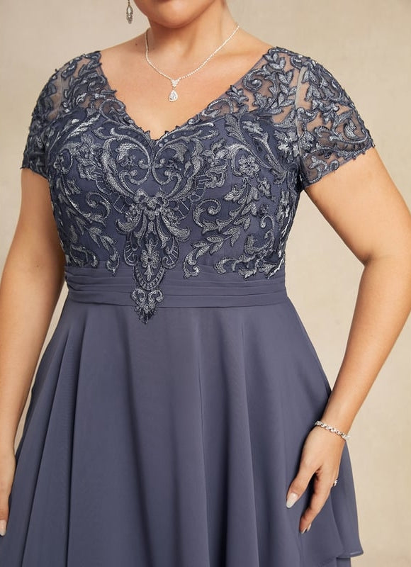 Robe Trapèze Élégance Frémissante - gallery 8