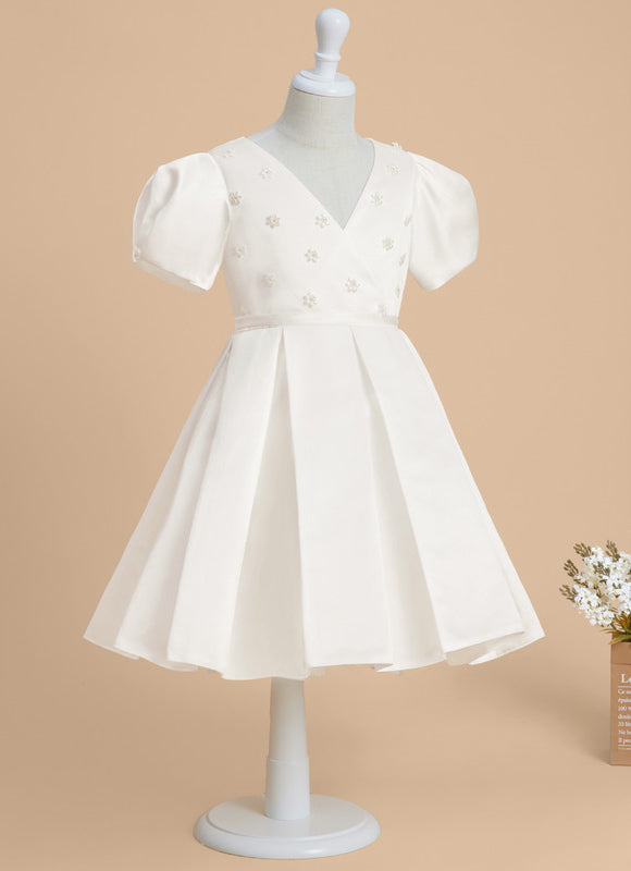 Robe Trapèze Rêve De Satin - gallery 1