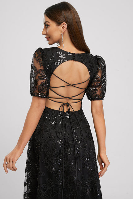 Robe Trapèze Nocturne Éphémère - gallery 4