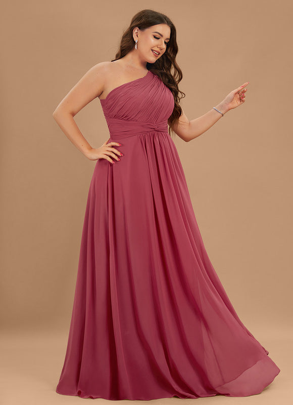 Robe Trapèze Asymétrique Beige - gallery 9