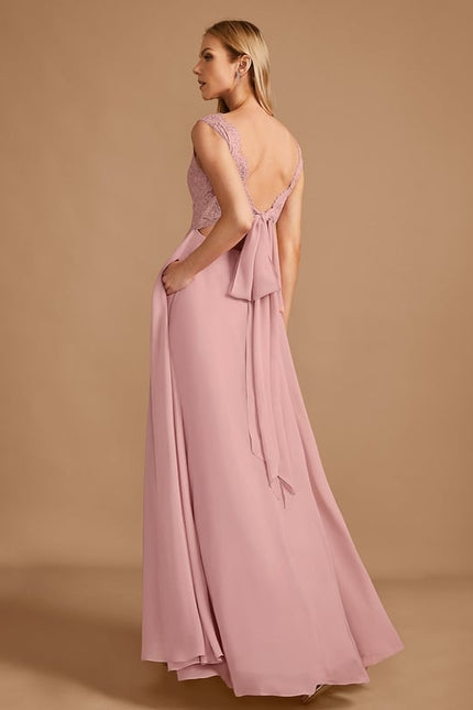 Robe Trapèze Chic Satinée - gallery 5