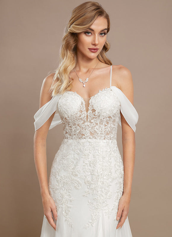 Robe Trapèze Lueur Évanescente - gallery 3