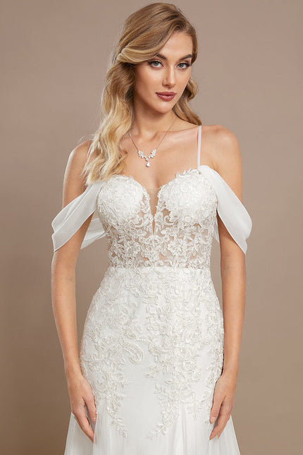 Robe Trapèze Lueur Évanescente - gallery 3