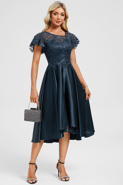 Robe Trapèze Étoile De Velours - gallery 1