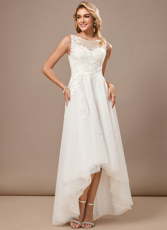 Robe Trapèze Éclatante Tulle - gallery 2