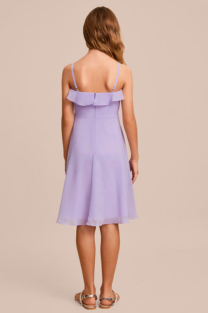 Robe Trapèze Éclat De Mousseline - gallery 7