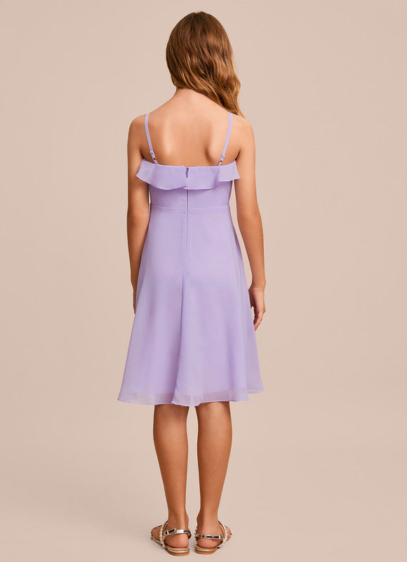 Robe Trapèze Éclat De Mousseline - gallery 7