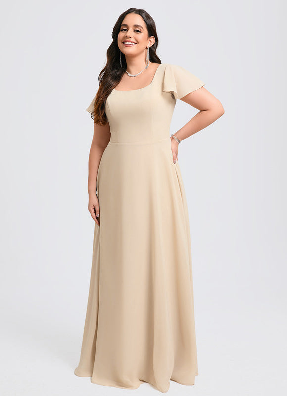 Robe Trapèze Flottante Aqua - gallery 6