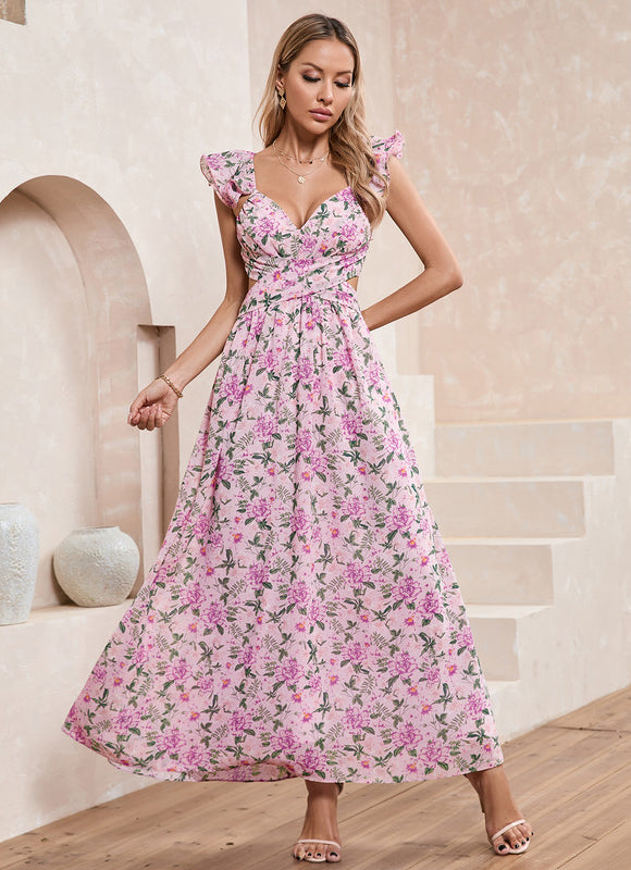 Robe Trapèze Rêverie Florale - gallery 5