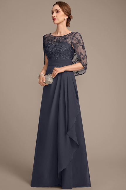 Robe Trapèze Rêve Sombre Légèreté - gallery 4
