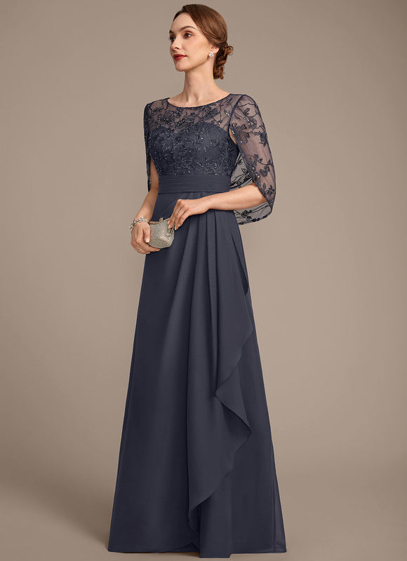 Robe Trapèze Rêve Sombre Légèreté - gallery 4