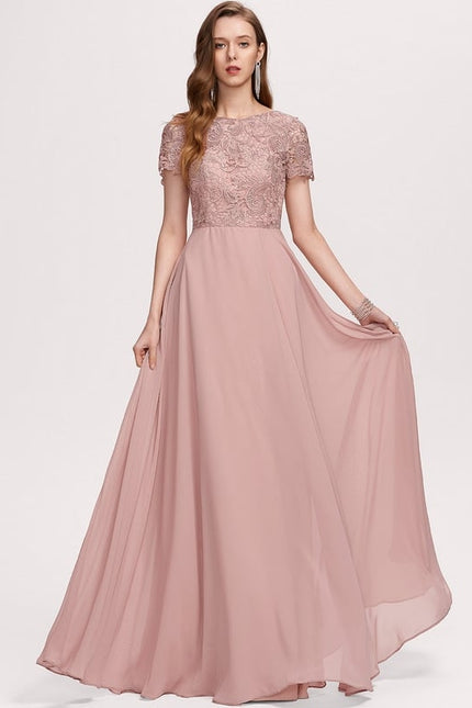 Robe Trapèze Gala Flottante - gallery 2