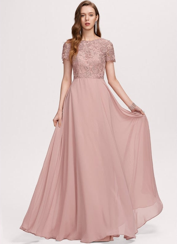Robe Trapèze Gala Flottante - gallery 2