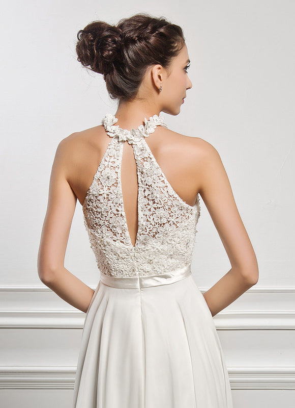 Robe Trapèze Silhouette De Saphir - gallery 6