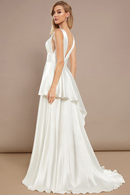 Robe Trapèze Brise Satinée - gallery 5