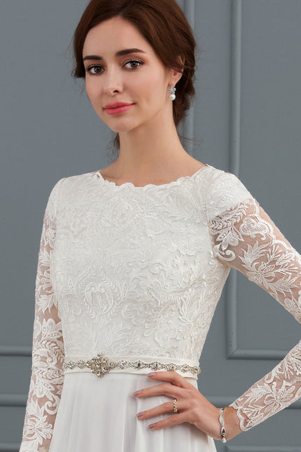 Robe Trapèze Élégance Opaline - gallery 1