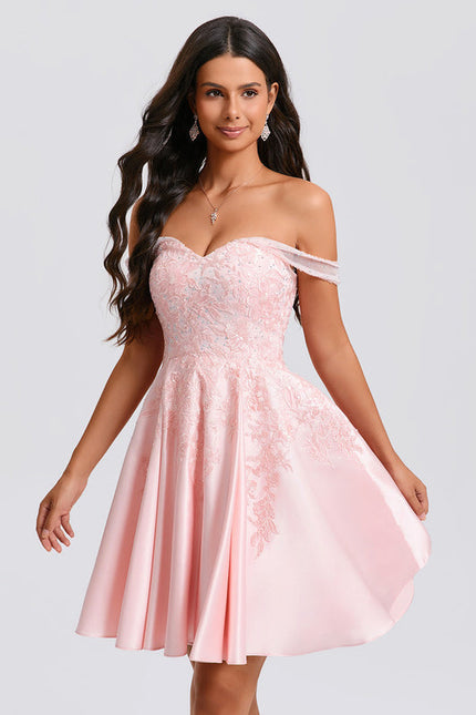 Robe Trapèze Lueur Éthérée - gallery 3
