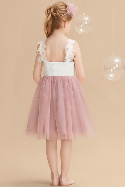 Robe Trapèze Fille Mariage Éclat - gallery 1