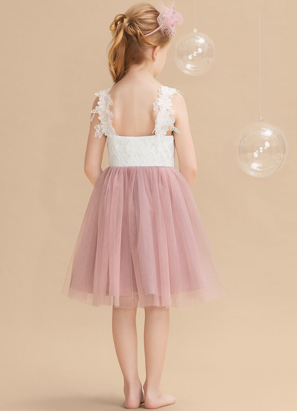Robe Trapèze Fille Mariage Éclat - gallery 1