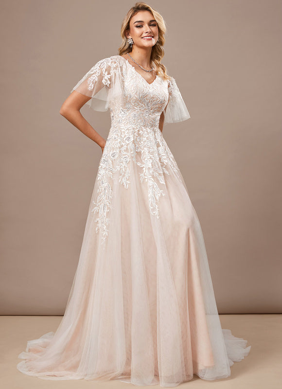 Robe Trapèze Rêve Tulle Élyséen - gallery 1