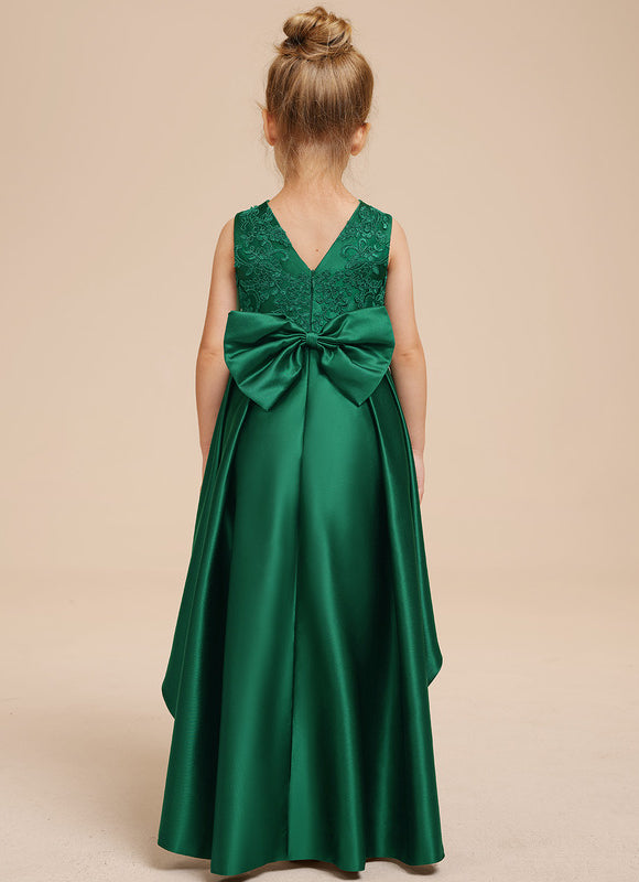 Robe Trapèze Émeraude Enfant - gallery 5