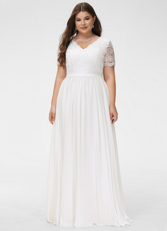 Robe Trapèze Éblouissante Aérienne - gallery 7