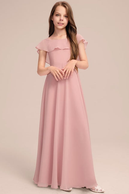 Robe Trapèze Bordeaux Flottante - gallery 1