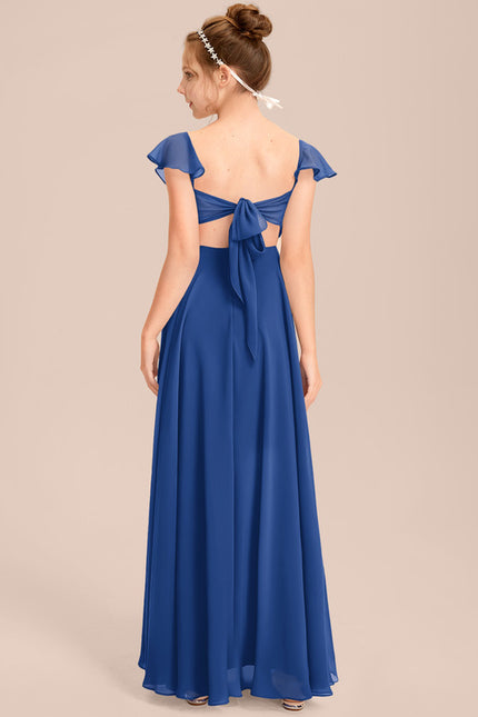 Robe Trapèze Vert Doux Éclat - gallery 1