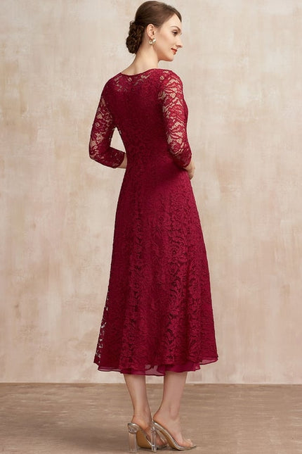 Robe Trapèze Rouge Évanescence - gallery 4