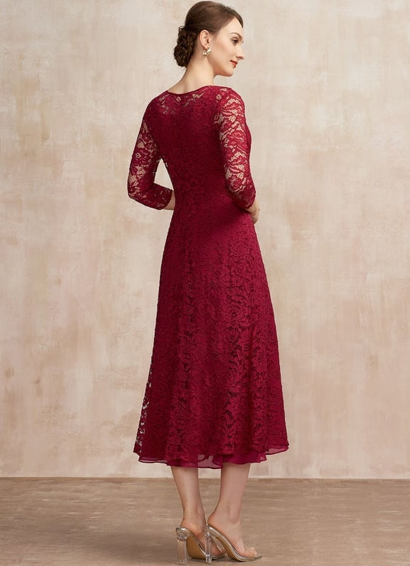 Robe Trapèze Rouge Évanescence - gallery 4