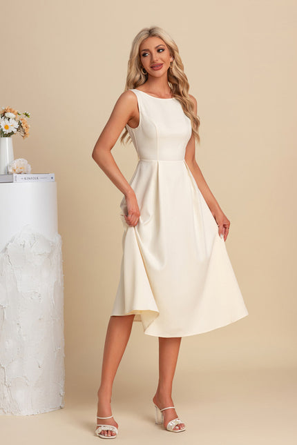 Robe Trapèze Midi Lumineuse - gallery 4