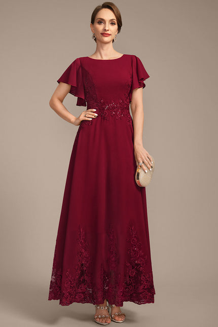 Robe Trapèze Rouge Envoûtant - gallery 3