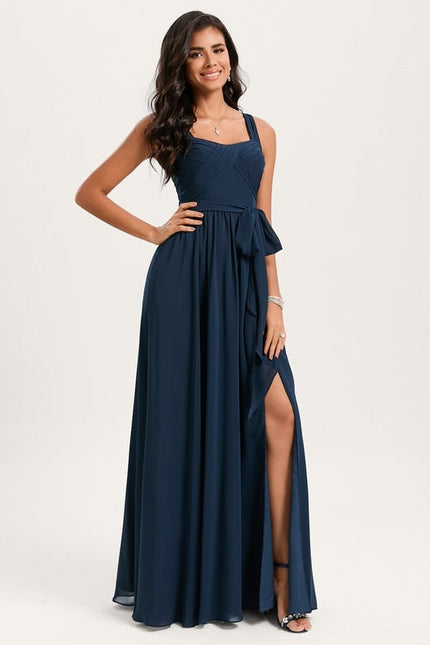 Robe Trapèze Flottante Aqua - gallery 5