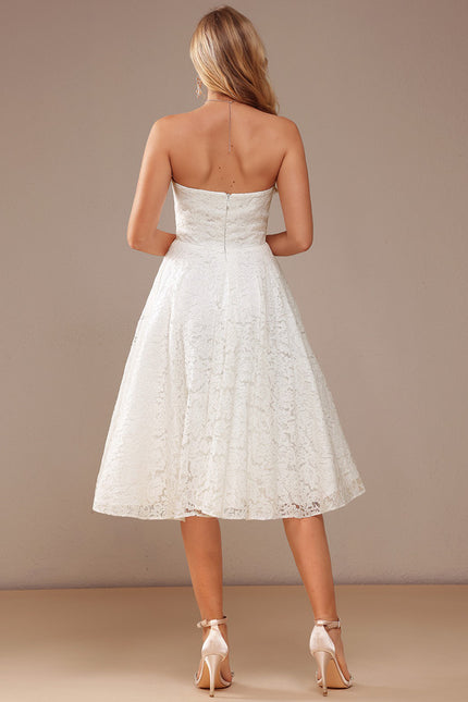 Robe Trapèze Élégance Lace Couture - gallery 1