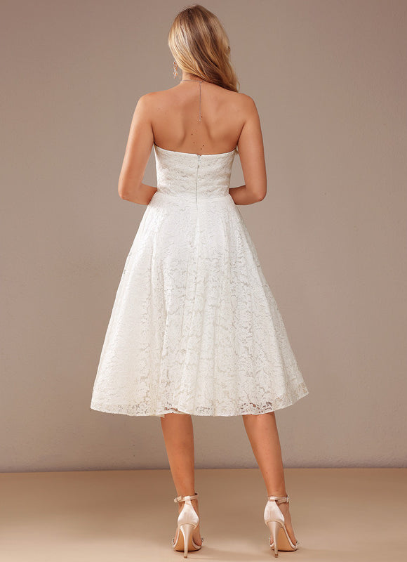 Robe Trapèze Élégance Lace Couture - gallery 1